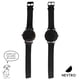 thumbnail image 4 of Reloj Negro Minimalista Acero Inoxidable Elegante NEVTRO Black Watch Minimalista, 4 of 7