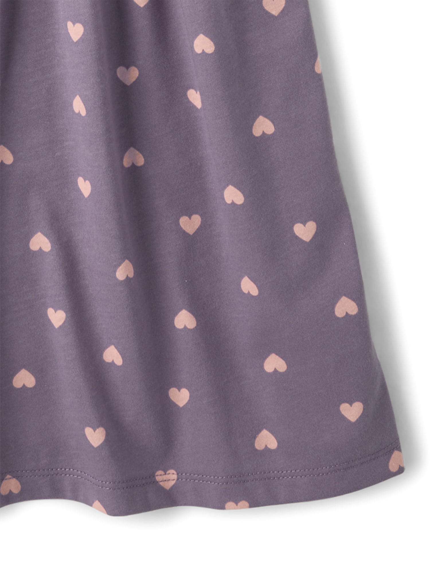 The Children's Place Girls Short Sleeve Heart Bow Dress, Sizes XS-XXL