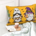 thumbnail image 4 of Gaeub Cute Gnomes Halloween Printed Men's Short Pajama Pants, Lightweight Lounge & Sleep Bottoms Keep You Cool-14"x20", 4 of 6
