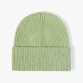 thumbnail image 1 of Gorros de punto de cachemira para mujer, gorro de punto de Color sólido para adultos, gorro grueso cálido para exteriores, otoño, 1 of 5