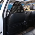 thumbnail image 4 of POLERO Car Front Car Seat Towel Cover Towel Seat Cover Warp Kitted Terry Cloth, Compatible with Truck Seat Van, for SUV Sedan Vans Cars, Butterfly Water Splash Print, 4 of 6