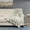 Fog, variant on Home Soft Things Saga Double Sided Faux Fur Throw - Taupe - 50" x 60"