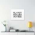 thumbnail image 3 of Scripture Walls John 1:5 Be A Light For All To See Bible Verse Canvas Christian Wall Art Ready to Hang Unframed, 3 of 18