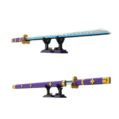 One Piece Toy Roronoa Zoro Yamato Building Block Sword Cosplay Anime Kids and Aldult Birthday