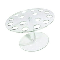 16 -Capacity Candy Floss Sugar Cotton Cone Clear Stand Ice Cream Holder Lightweight Display Acrylic Mini Dispaly