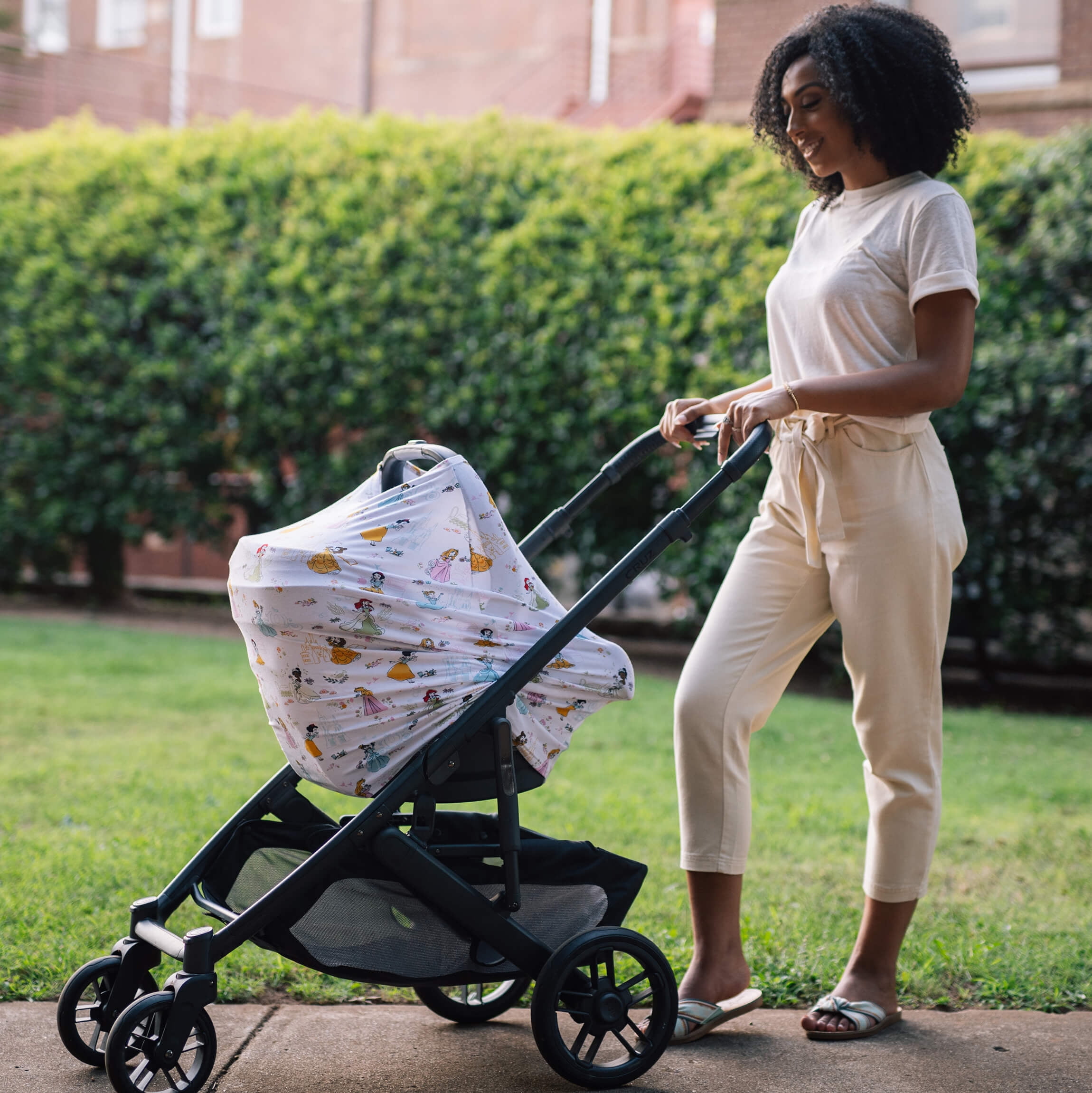 Disney Princess 5-in-1 Nursing and Car Seat Cover