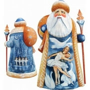 G.Debrekht 243202 Woodcarving Swan Lake Ballet 9 in. - Woodcarved Santa