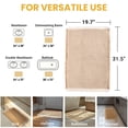 thumbnail image 2 of Ultra Absorbent Waffle Bath Rugs,31.5"x19.7", 2 of 8