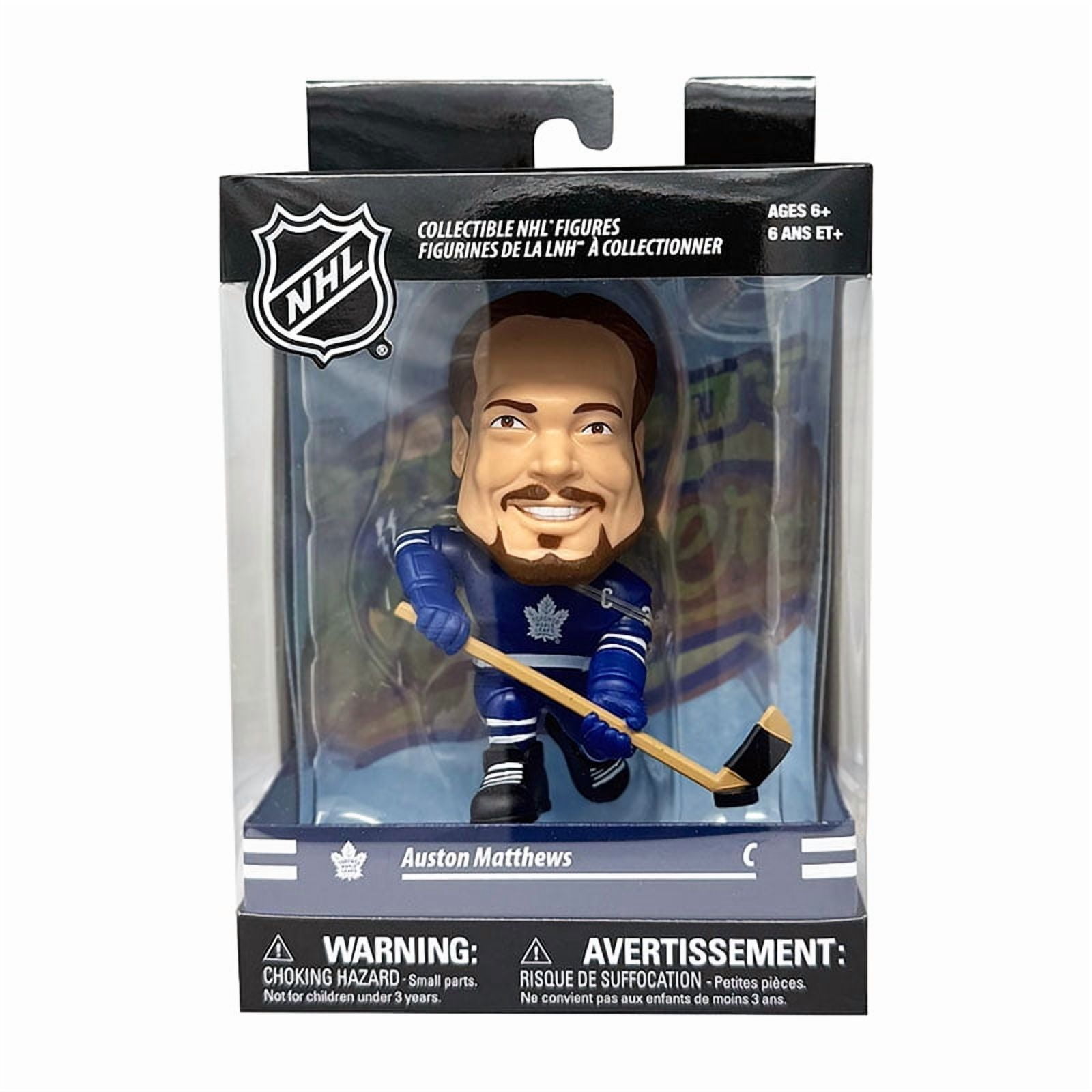 Party Animal Big Shot Shooter NHL Toronto Maple Leafs Auston Matthews Vinyl Figue (12 cm/4.75 inch)
