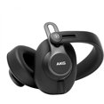 thumbnail image 3 of AKG Pro Audio K371BT Professional Bluetooth Over-Ear Closed-Back Foldable Studio Headphones Bundle with Headphone Stand, 6-Foot 3.5mm Extension Cable, 2x Cable Ties and Microfiber Cloth, 3 of 9