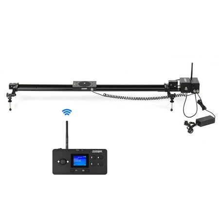 SEVENOAK SK-MTS100 Electronically-Controlled Slider Electric Track Slider Creating Dynamic Video & Time-Lapse Photography for Canon Nikon Sony Pentax SLR DSLR Camera Digital Cinema Camera Max Load