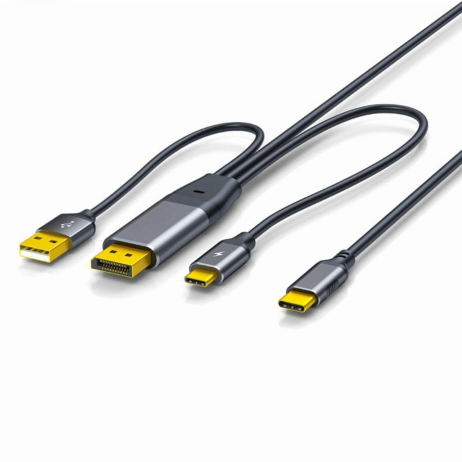 DisplayPort To USB C Adapter Cable 4K@60Hz For Mobile Monitor Studio Display Touch Function VR Headsets Gaming Consoles