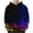 Black, variant on Boys Fashion Hoodies 3D Fire Printed Pullover Hooded Sweatshirts Long Sleeve Loose Fall Winter Clothes 4-14 Years (13 Years, Blue)