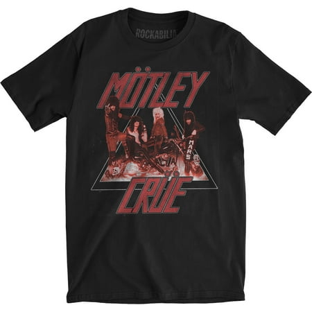 Motley Crue Men's Too Fast Cycle Slim Fit T-shirt Black