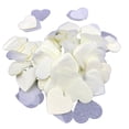 thumbnail image 2 of Bearachild Confeti de corazones de amor, accesorios para manualidades, suministros de adorno de boda pequeños, papel de relleno de globos, Kits de decoración para fiestas Leche blanca, 2 of 6