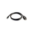 thumbnail image 3 of C2G 54420 3ft Mini DisplayPort Male to HDMI Male Adapter Cable - Black (TAA Compliant), 3 of 3