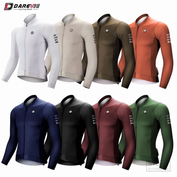 AOLIGEI Cycling Jersey Long Sleeve SummerSPF 50+ 2023 New Fashion Aero Sleeves Men Women Breathable Cool Dry