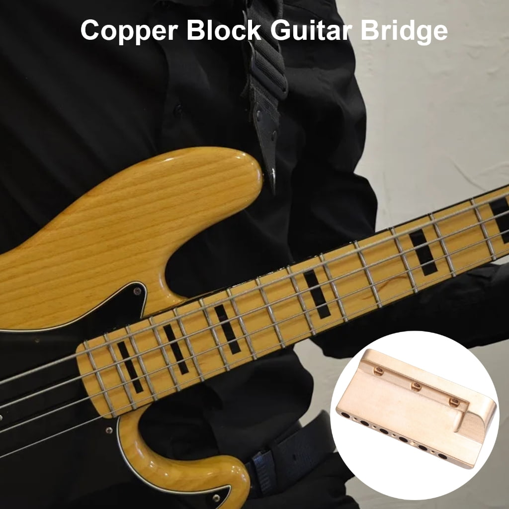 Tremolo Bridge Block Guitar Brass Block Electric Guitar Replacement Parts