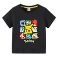thumbnail image 2 of Camisetas de Pokémon para niños y niñas, ropa de manga corta con estampado de dibujos animados de Pikachu, moda de verano qym unisex, 2 of 2