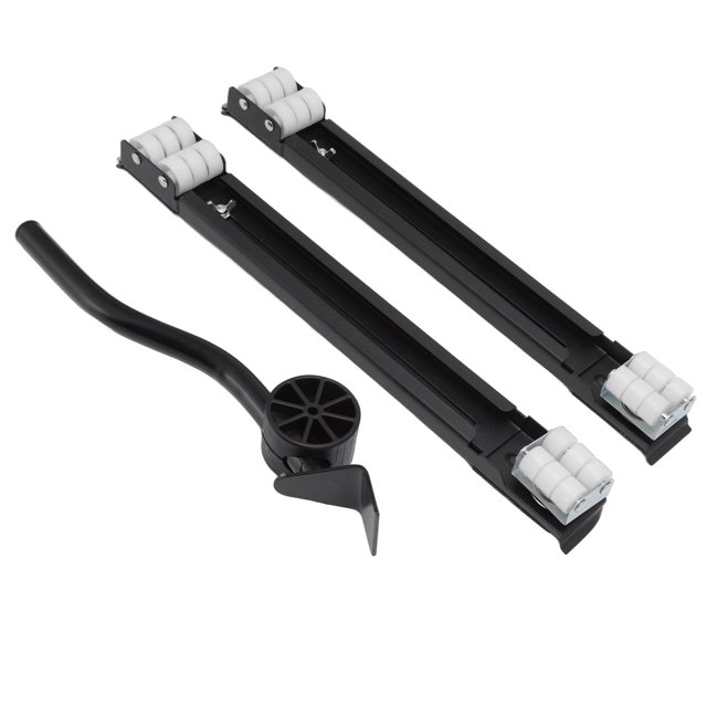 Refrigerator Roller, Multifunctional Silent Stable Appliance Roller Labor Saving Shockproof For Heavy Objects Black