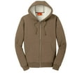 thumbnail image 5 of CornerStone Men's Heavyweight Sherpa Lined Hooded Fleece Jacket_Brown_5XL, 5 of 6