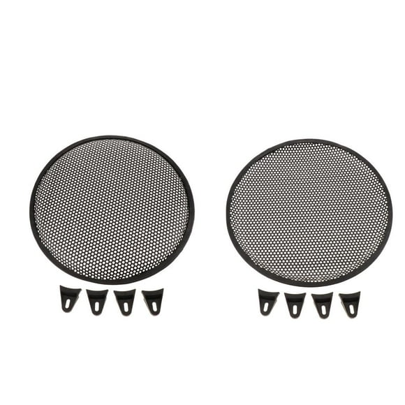 Miulika 2pcs 12inch Grille Mesh Protector for Loudspeaker Treble Speakers