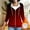 Wine, variant on Sevevn Women's Zip Up Hoodies Long Sleeve Sweatshirts Fall Outfits Casual Oversized Full Zip Hooded Jacket 2025 Fashion