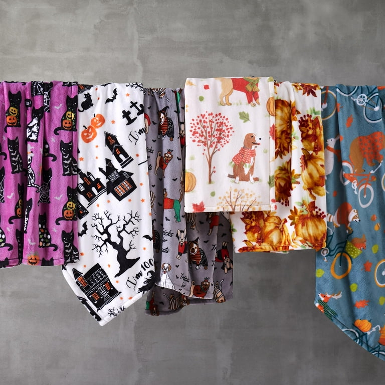 Dog halloween blanket clearance