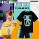 thumbnail image 3 of Conjunto de pijama de Minecraft para niños, pantalones cortos de algodón, 9 a 10 años, 3 of 6