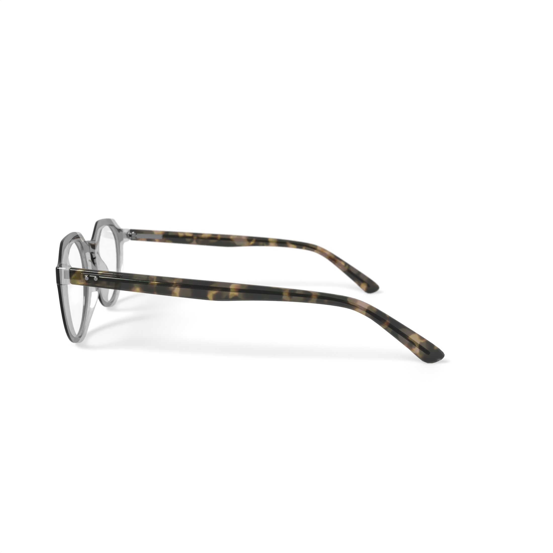 Randy Jackson Men's 3054 Round Prescription Eyeglasses with Case, Black
