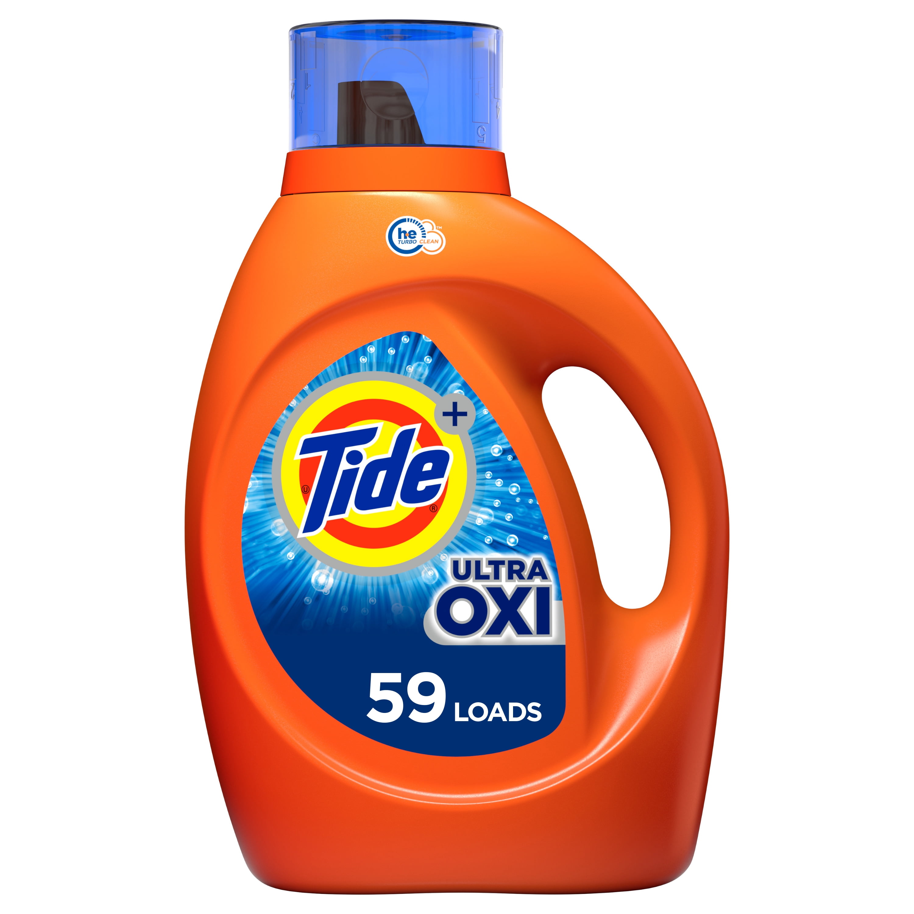 Tide Plus Oxi HE, 59 Loads Liquid Laundry Detergent, 92 fl oz Walmart