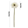 thumbnail image 3 of VQPeo Artificial Daisy Flowers Real Touch Flowers Daisy Artificial Flowers with Stems for Wedding Party Home Decoration, 3 of 5