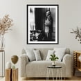 thumbnail image 4 of Historic Framed Print, [Felix Frankfurter, 1882-1965, three-quarter length portrait, standing, facing left], 17-7/8" x 21-7/8", 4 of 9