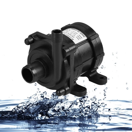 WRISTBIQUE Dc Water Pump Wasserpumpe Black 1Pack for Yacht and Garden