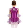 thumbnail image 2 of TiaoBug Gymnastics Leotards for Girls Mermaid Scales Ballet Dance Outfit Ballerina Princess Dress Dancewear Hot Pink 10, 2 of 6