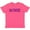 Retro Heather Pink, variant on Baltimore in Purple Text Youth T-Shirt