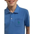 thumbnail image 5 of U.S. Polo Assn. Boys Stripe Jersey Pocket Polo Shirt, Sizes 4-18, 5 of 5