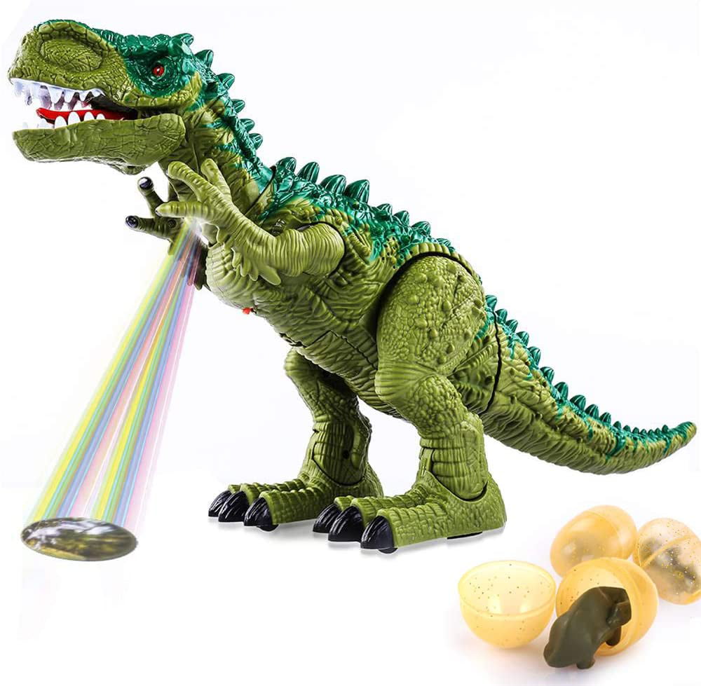 Dinosaur Toy Spinosaurus Electric Projection Lay Eggs Real Sound Colorful Lights 