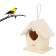 thumbnail image 1 of Casa De Madera Para Pájaros Colgante En Forma De Corazón, Caja Nido Para Decoración De Jardín Al Aire Libre, 1 of 7