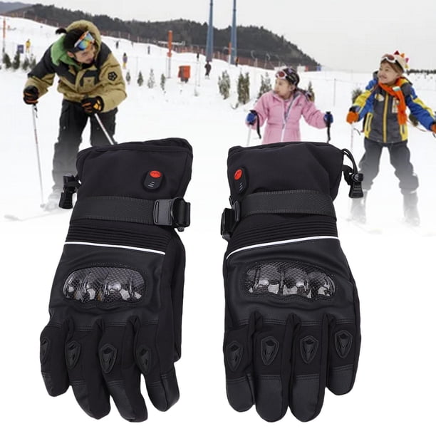 Guantes Guantes Térmicos USB Para Hombres Mujeres Calentadores De Manos Recargables Guantes Térmicos Eléctricos Con 2 Baterías Para Ciclismo Esquí Snowboard Senderismo