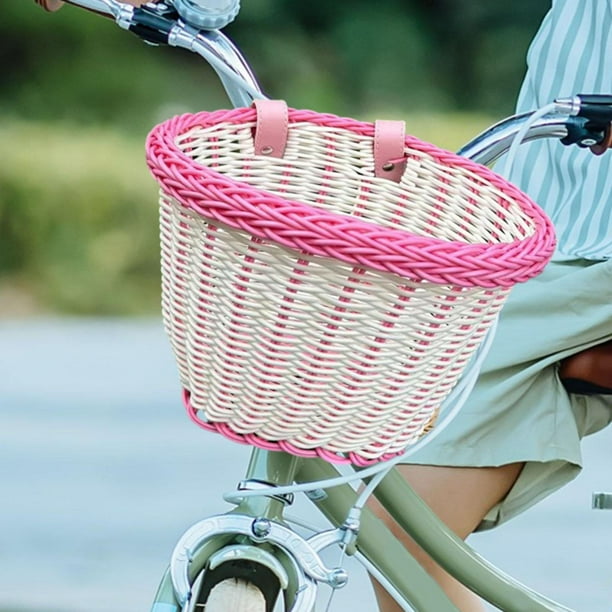 Cesta de bicicleta para niños, cesta delantera para bicicleta
