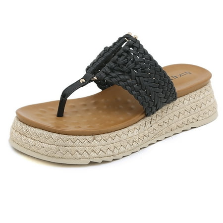 

Women Sandals Summer Sandals With Mid Heels Outdoor Slippers Summer Shoes for Women Flip Flops Beach Sandals Slippers Mujer