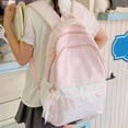 thumbnail image 4 of UJNDER Students Large Capacity Lightweight Backpack with Multiple Compartments for Daily Commutes Travel and School Use,Pink,Large, 4 of 4