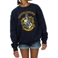thumbnail image 3 of Harry Potter Girls Hufflepuff Cotton Sweatshirt, 3 of 5