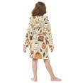 thumbnail image 7 of FORMRS Niños Bathrobe Unisex Hooded Robe Soft Plush Pajamas Sleepwear, Size 2-3T, Fall Book, 7 of 7