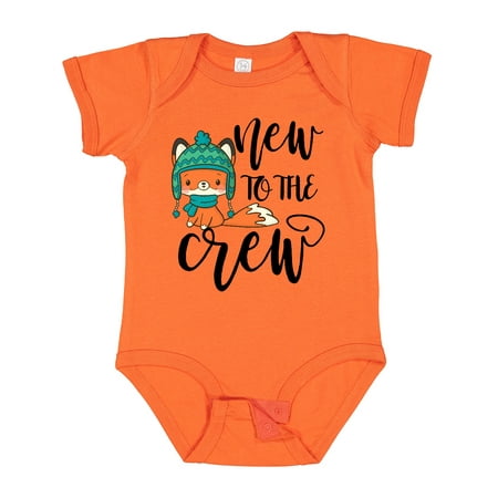 

Inktastic Fox - New to the Crew Boys or Girls Baby Bodysuit