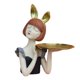 thumbnail image 2 of Estatuilla de Niña, Estatua de Niña, Bandeja de Almacenamiento, Bandeja de Joyería de Dulces para Teléfono, Soporte para Llaves, Manualidades, Escultu Gris BLESIY Bandeja de almacenamiento de estatua de niña, 2 of 8