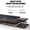 Black, variant on Ultra-Thin Foldable Wireless Keyboard – Portable Silent Typing Bluetooth Bi-Fold Keyboard for iOS, Android & Windows Devices