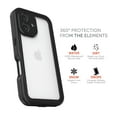 thumbnail image 3 of Body Glove Tidal Waterproof Phone Case for iPhone 16 - Black/Clear, 3 of 10