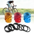 thumbnail image 2 of Aluminum Alloy Headsets Fork Spacers Bike Rings Gaskets Front Fork Washer Mountain Bicycles Cycling Handlebars Spacers, 2 of 11